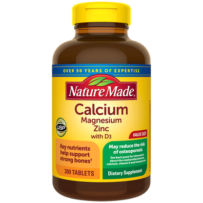 Calcium, Magnesium, Zinc With D3