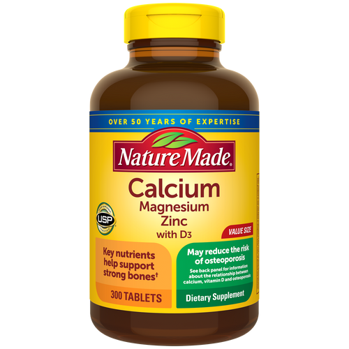 Calcium, Magnesium, Zinc With D3