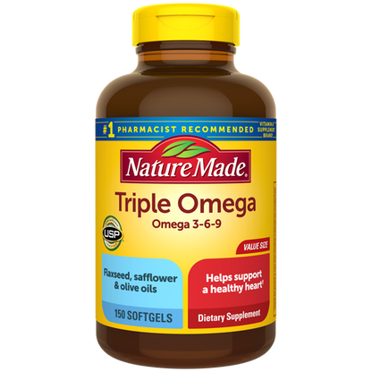 Triple Omega 3-6-9 Fish-Free Formula