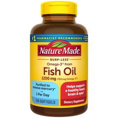 Omega-3 From Fish Oil Burp-Less♦