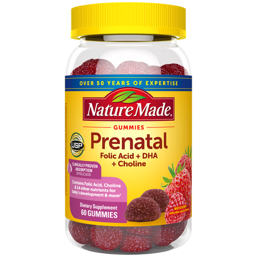 Prenatal Multivitamin Folic Acid + DHA + Choline
