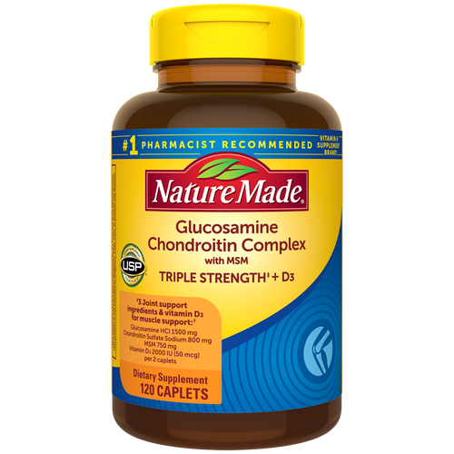 Glucosamine Chondroitin Complex with MSM Triple Strength + D3