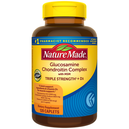 Glucosamine Chondroitin Complex with MSM Triple Strength + D3
