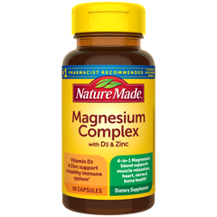 Magnesium Complex  With D3 and Zinc