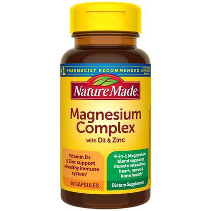 Magnesium Complex  With D3 and Zinc