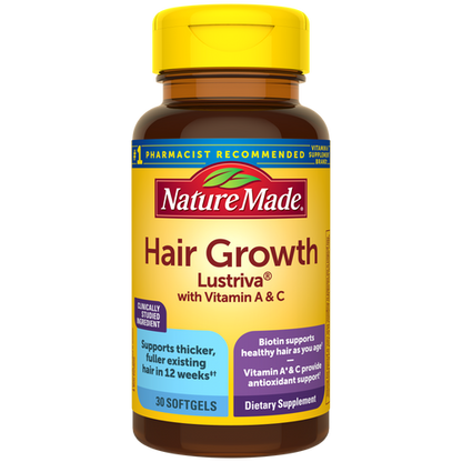 Open product details page. Hair Growth Lustriva is out of stock.