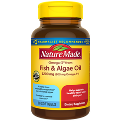 Omega-3 From Fish & Algae Oil Blend