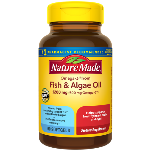 Omega-3 From Fish & Algae Oil Blend