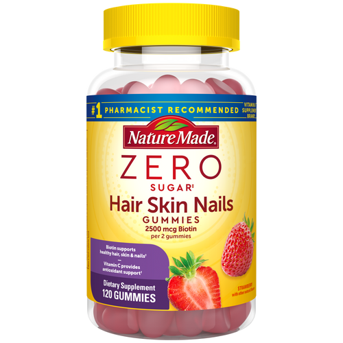 Open product details page. Hair Skin Nails Zero Sugar is out of stock.