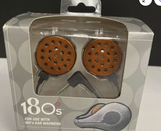 180s Stereo Headphones to Be Used with Ear Warmers or Ear muffs