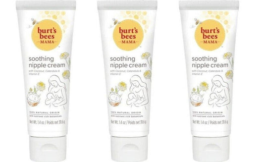 BL Burt's Bees Mama Soothing Nipple Cream 1.4oz Tube - Pack of 3