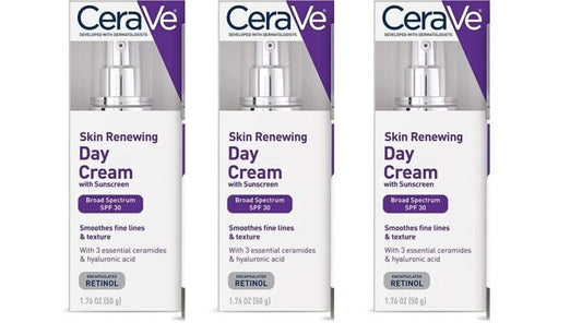 BL Cerave Skin Reing Day Cream With Sunscreen Spf 30 1.76oz - Pack of 3