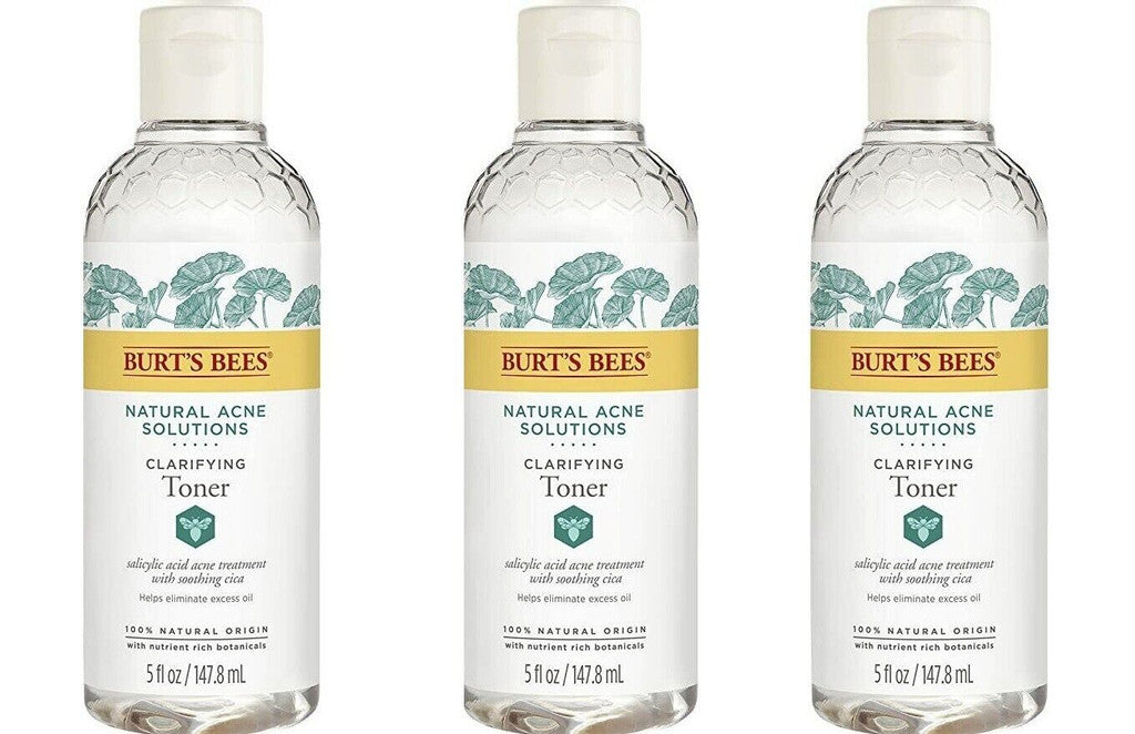 BL Burts Bees Natural Acne Solutions Clarifying Toner 5oz - Pack of 3