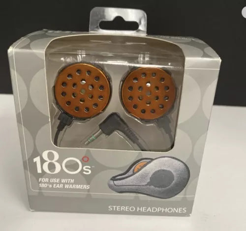 180s Stereo Headphones to Be Used with Ear Warmers or Ear muffs