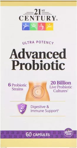 21st Century Ultra Potency Advanced Probiotic 60CT 740985275054YN