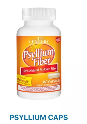 21st Century Psyllium Fiber 160 Caps