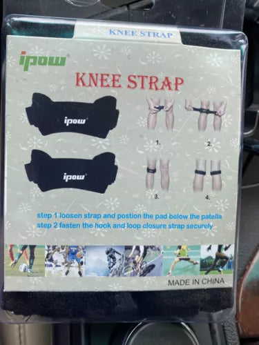 IPOW 2 Pack Knee Pain Relief Patella Stabilizer Knee Strap Brace/Support