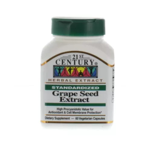 21st Century Health Care Grape Seed Extract 60 Ct