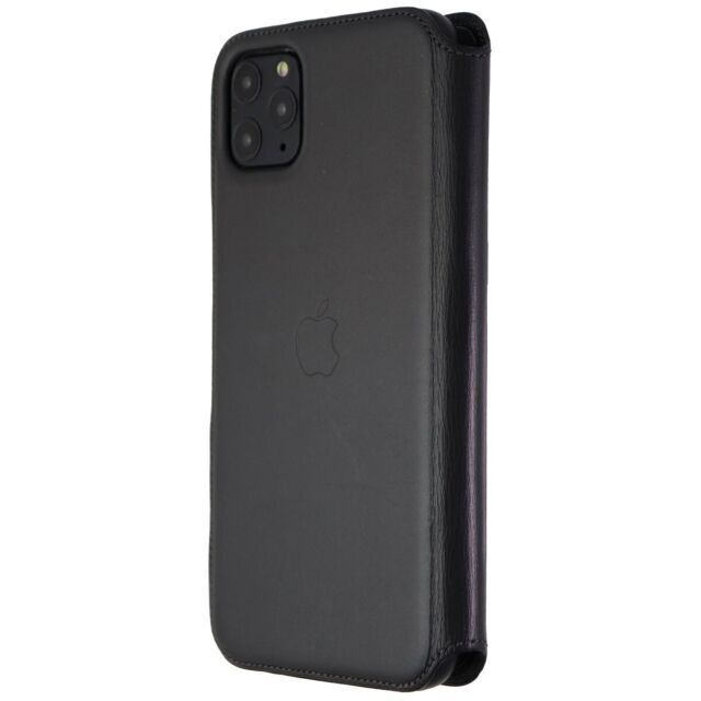 Apple Leather Folio for iPhone 11 Pro Max - Black