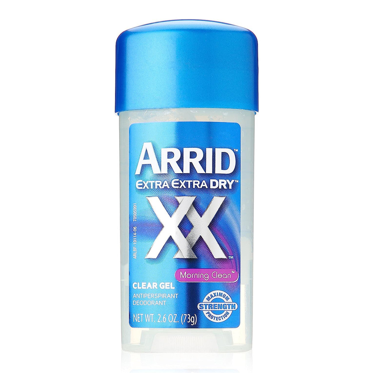 Arrid Extra Dry Antiperspirant Deodorant Clear Gel, Morning Clean, 2.8 Oz