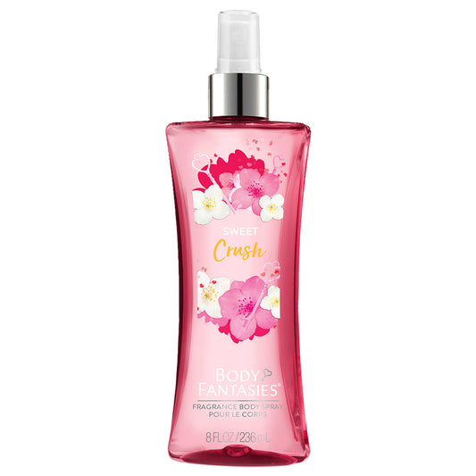 Body Fantasies Signature Fragrance Body Spray, Sweet Crush, 8 Oz