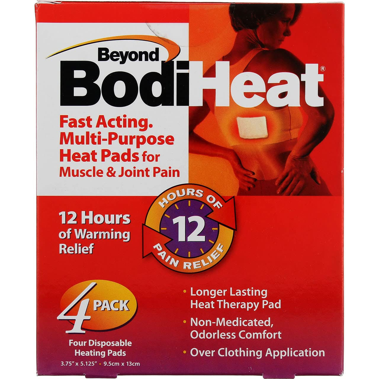 Beyond Body Heat Pads, 4 Ea