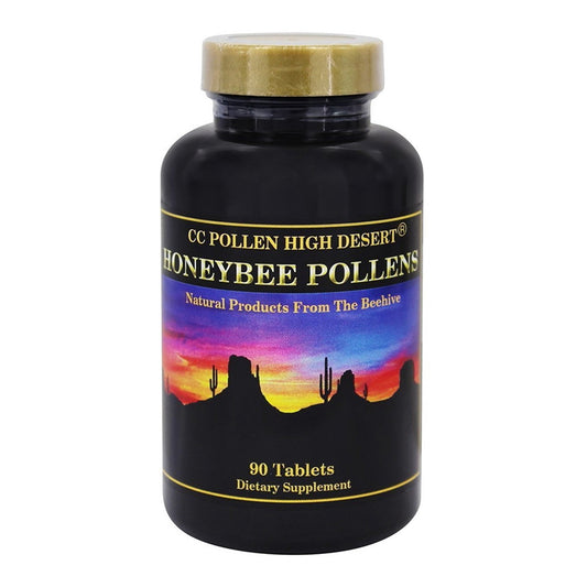 CC Pollen High Desert Honeybee Pollen Tablets, 90 Ea