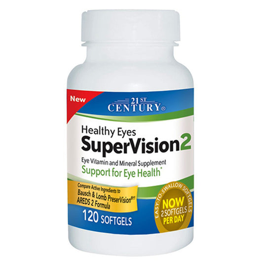 21st Century Healthy Eyes Supervision Softgels - 120 ea