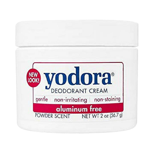 Yodora Deodorant Cream Jar, 2 Oz