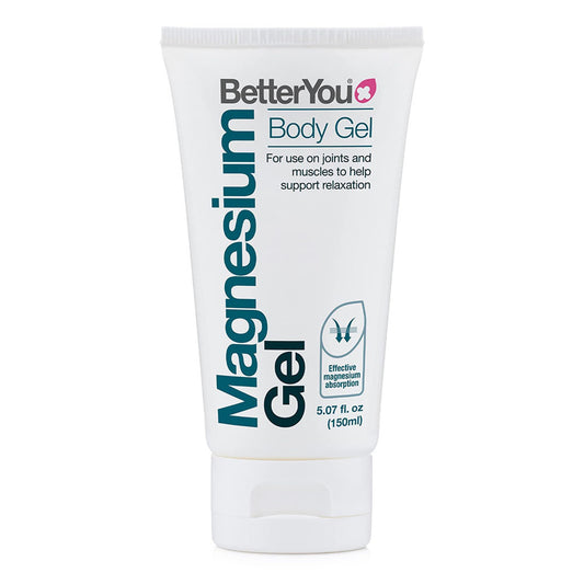 BetterYou Magnesium Body Gel for Joints and Muscles, 5.07 Oz