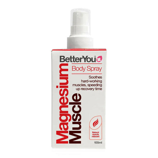 BetterYou Magnesium Muscle Body Spray, 3.38 Oz