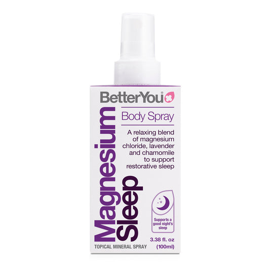 BetterYou Magnesium Sleep Kids Body Spray for Good Sleep, 3.38 Oz