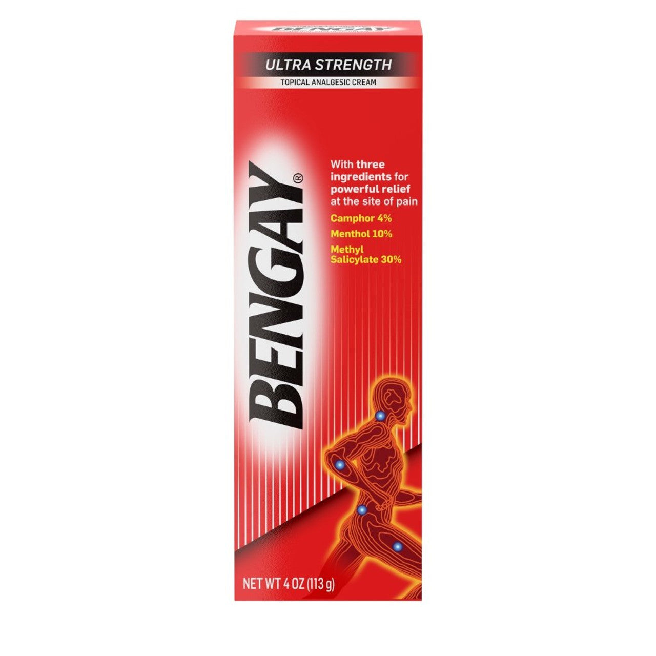 Bengay Ultra Strength Pain Relieving Cream, 4 Oz