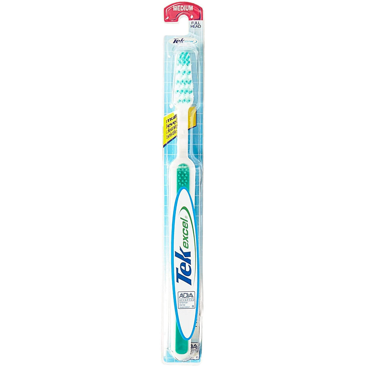 Tek Excel Toothbrush Medium Adult, 1 Ea