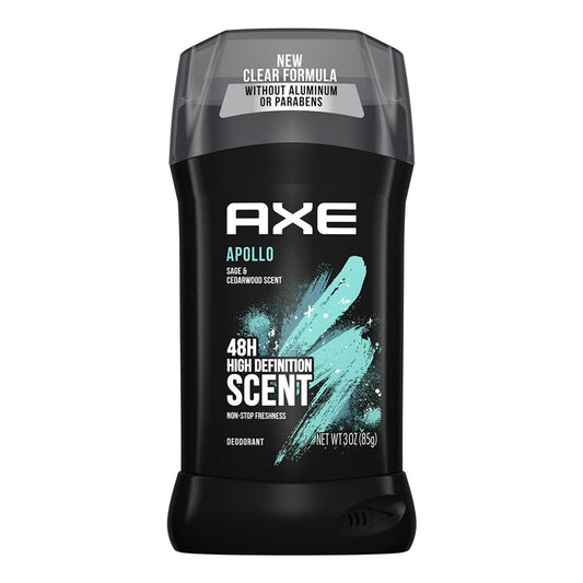 Axe Apollo All-Day Fresh Deodorant Stick, 3 Oz