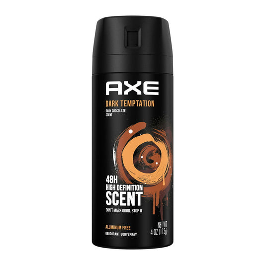 Axe Dark Temptation Body Spray, Deodorant, 4 Oz