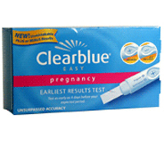 Clearblue Easy Pregnancy Earliest Results Test - 2 Ea