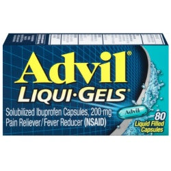 Advil Liqui-Gels 200 MG Ibuprofen Capsules, 80 Ct | CVS