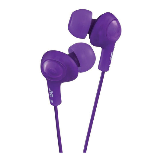 JVC Inner Ear Gumy Plus Headphone Grape Violet, 1 Ea