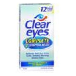 Clear Eyes Eye Drops Complete 7 Symptom Relief, 0.5 oz