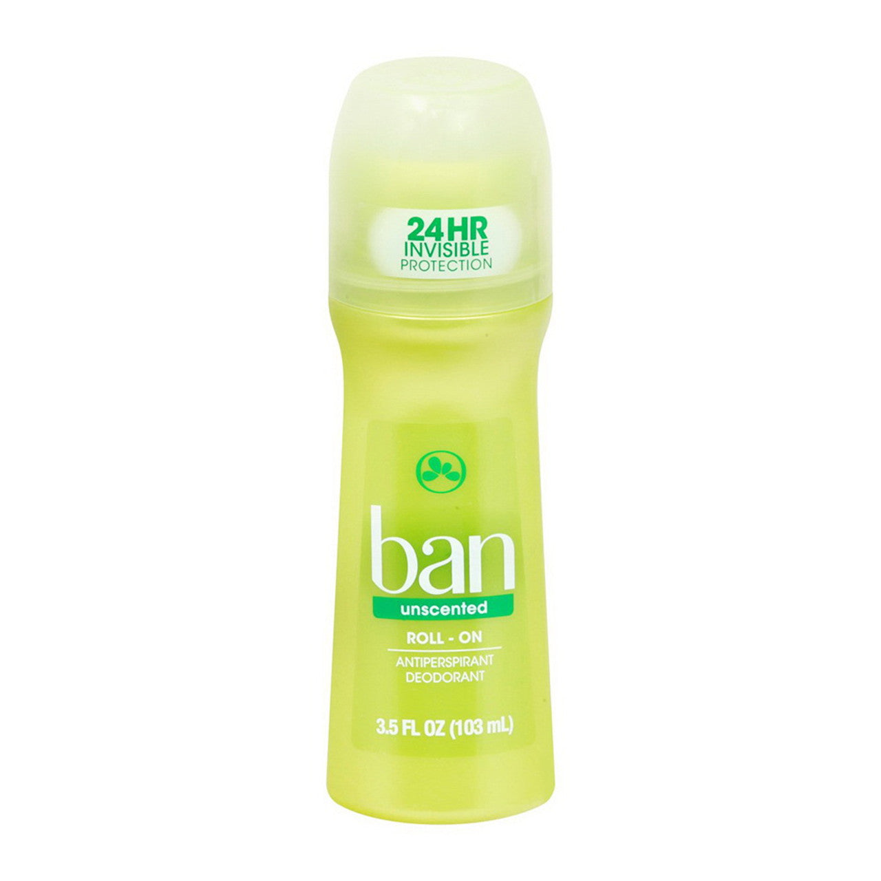 Ban Roll-On Unscented Antiperspirant and Deodorant, 3.5 Oz