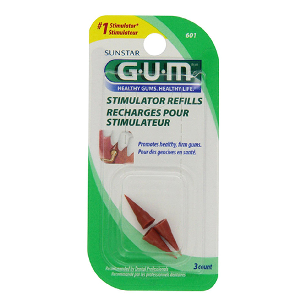 Butler G-U-M Stimulator Refills, Model: 601R - 3 Ea