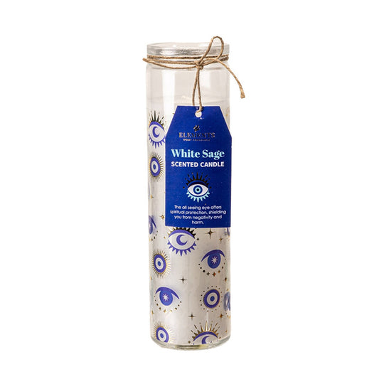 All Seeing Eye White Sage Scented Protection Candle