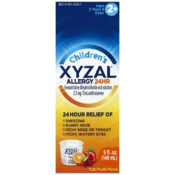 Xyzal OTC Child 5mg Oral Solution 5 oz