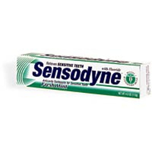 Sensodyne Maximum Strength AnticaVitamins y Toothpaste, For Sensitive Teeth, Fresh Mint - 4 Oz