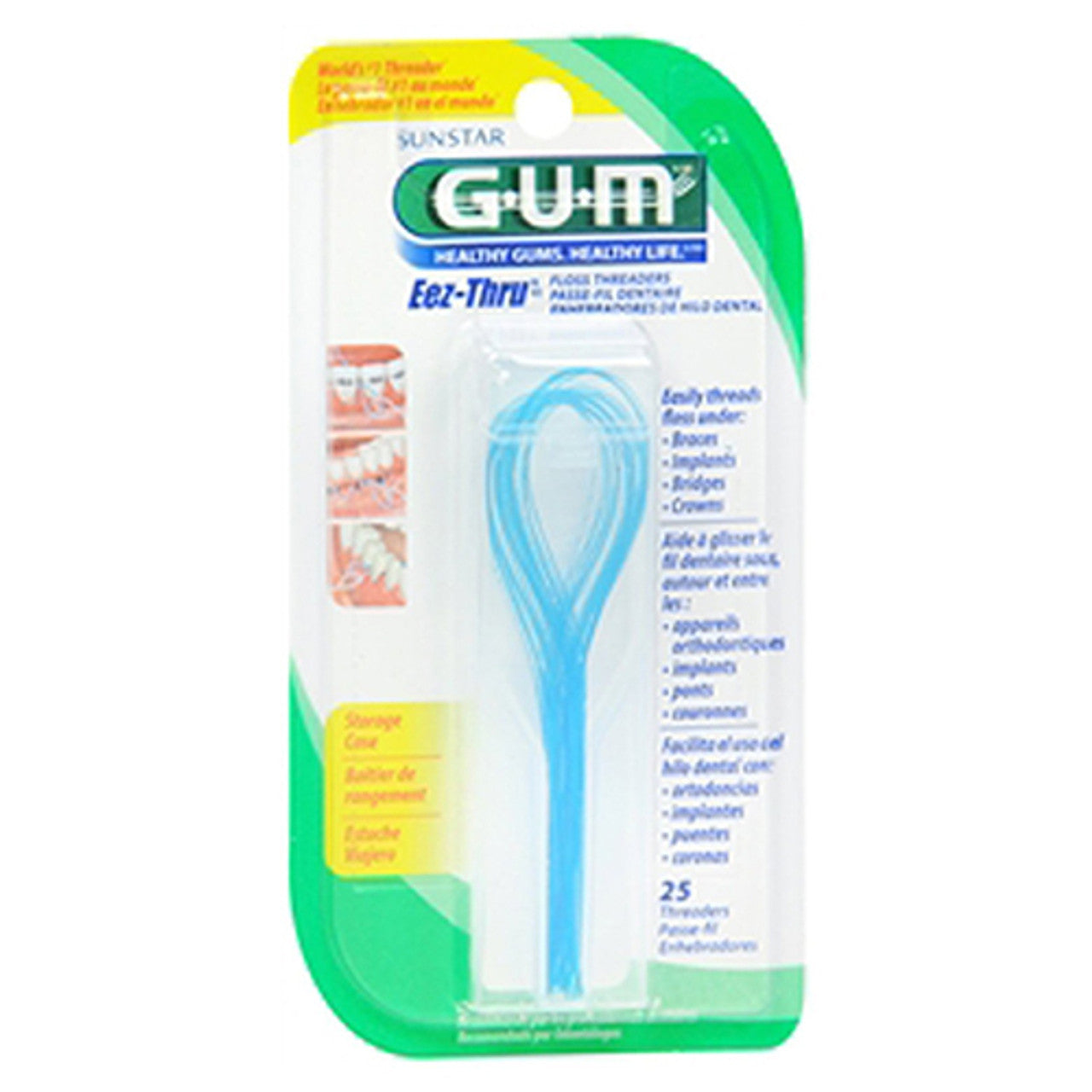 Butler G-U-M Eez-Thru Floss Threaders, #840R - 25 Ea