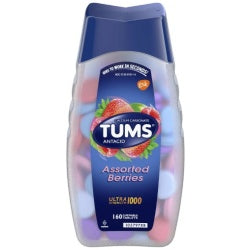 Tums Ultra Tablet Berry 160ct