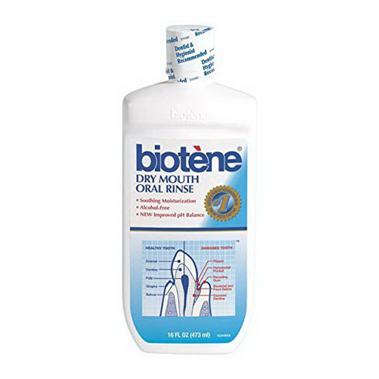 Biotene Dry Mouth Oral Rinse, Mouthwash, 16 Oz