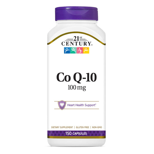 21st Century CO-Q10 100 mg 150 capsules Vitalmends