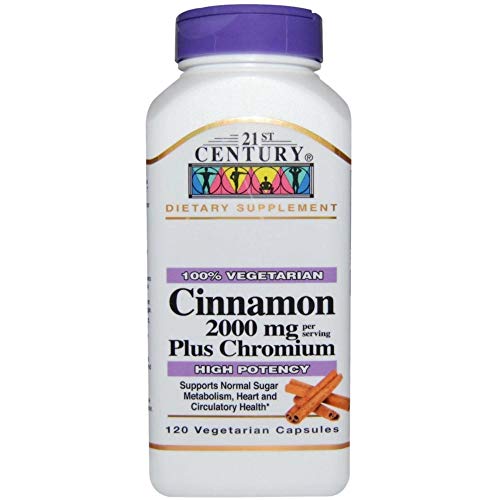 21st Century Cinnamon 1000 mg Capsules, 120 Ct Vitalmends